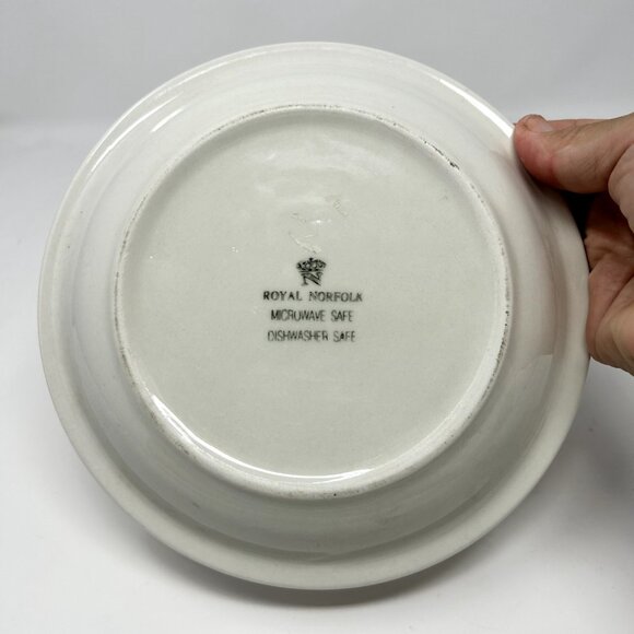 Royal Norfolk Apple Fruit Replacement Salad Plate - 1 Piece - Picture 3 of 3